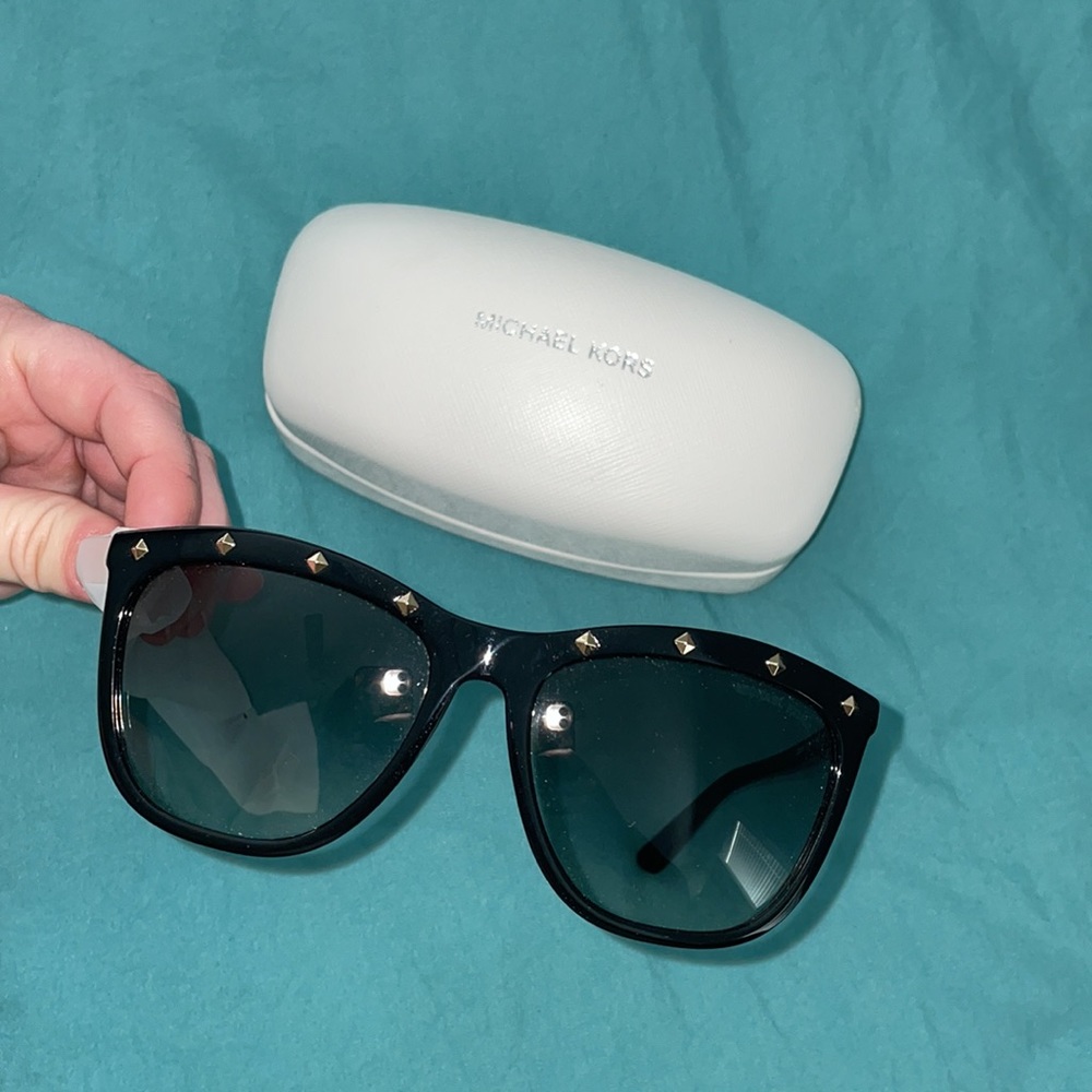 Michael Kors Black Studded Sunglasses - Picture 3 of 6